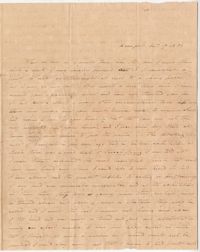 047. Aunt to James B. Heyward -- October 17, 1834