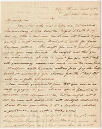 050. Nathaniel Heyward to James B. Heyward -- December 27, 1834
