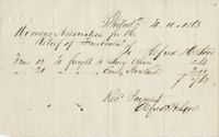 Woman's Association for the Relief of Freedmen receipt