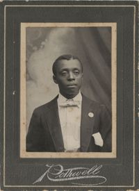 Photo of an Unidentified African American Man