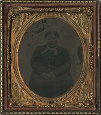 Cased Tintype of an African American Woman