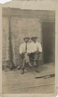Photo of Two Unidentified African American Men