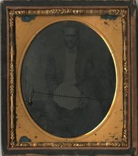Cased Tintype of an Unidentified African American Man