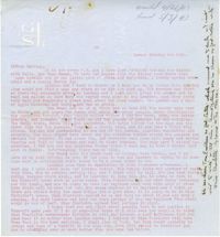 Letter from Gertrude Sanford Legendre, April 25, 1943