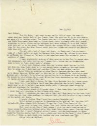 Letter from Gertrude Sanford Legendre, December 11, 1942