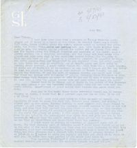 Letter 2 from Gertrude Sanford Legendre, June 18, 1943