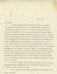 Letter from Gertrude Sanford Legendre, January 7, 1943