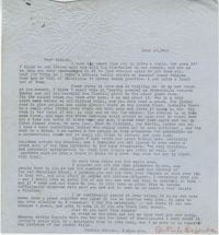 Letter from Gertrude Sanford Legendre, June 10, 1944