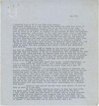 Letter from Gertrude Sanford Legendre, November 27, 1943