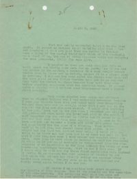 Letter from Sidney Jennings Legendre, April 6, 1945