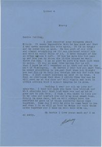 Letter from Sidney Jennings Legendre, August 17, 1942