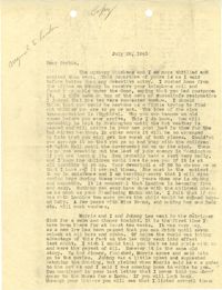 Letter 2 from Sidney Jennings Legendre, July 28, 1943
