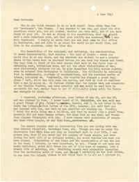 Letter from Sidney Jennings Legendre, June 4, 1943