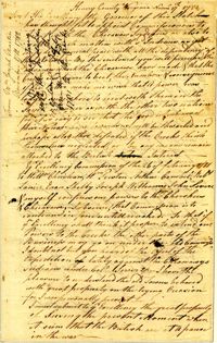 Letter from Joseph Martin to Nathanael Greene