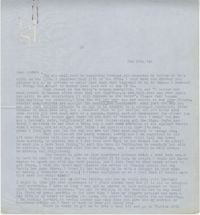Letter from Gertrude Sanford Legendre, February 17, 1943