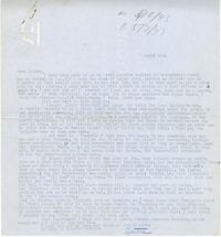 Letter from Gertrude Sanford Legendre, April 30, 1943