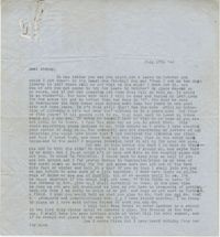 Letter from Gertrude Sanford Legendre, July 17, 1944