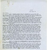 Letter from Gertrude Sanford Legendre, July 22, 1943