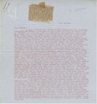 Letter from Gertrude Sanford Legendre, July 12, 1944