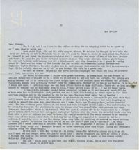 Letter from Gertrude Sanford Legendre, November 20, 1942