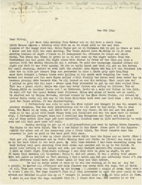 Letter from Gertrude Sanford Legendre, December 8, 1942
