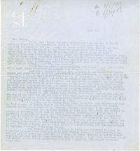 Letter from Gertrude Sanford Legendre, June 5, 1943