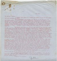 Letter from Gertrude Sanford Legendre, February 14, 1943