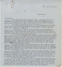 Letter from Gertrude Sanford Legendre, November 19, 1943