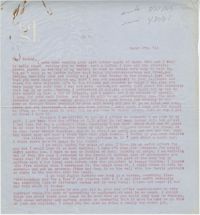 Letter from Gertrude Sanford Legendre, March 17, 1943