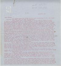 Letter from Gertrude Sanford Legendre, April 7, 1943