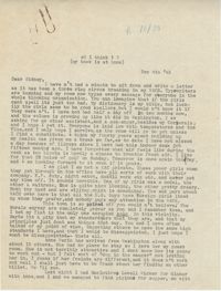 Letter from Gertrude Sanford Legendre, December 4, 1942