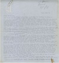 Letter from Gertrude Sanford Legendre, March 16, 1943