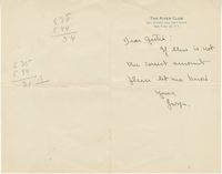 Undated Letter from 'Gwyn'
