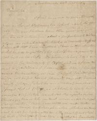 Letter to Thomas J. Grimke from Thomas Pinckney, September 25, 1819