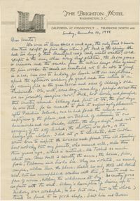Letter from Ben Kittredge, December 10, 1944