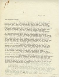 Letter 1 from Gertrude Sanford Legendre, February 4, 1943
