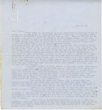 Letter from Gertrude Sanford Legendre, February 8, 1943