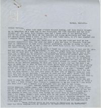 Letter from Gertrude Sanford Legendre, March 5, 1943