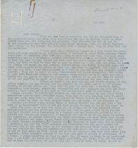 Letter from Gertrude Sanford Legendre, October 19, 1942