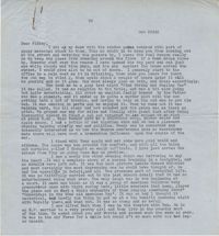 Letter from Gertrude Sanford Legendre, October 23, 1943
