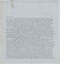 Letter from Gertrude Sanford Legendre, October 27, 1942