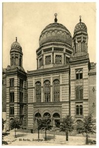 Berlin. Synagoge.