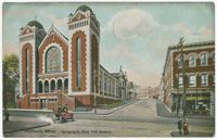 Roxbury, Mass. Synagogue, Blue Hill Avenue.
