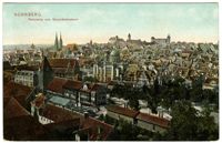 Nürnberg, Panorama vom Gewerbemuseum