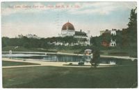 Boys Lake, Central Park and Temple Beth-El, N.Y. City