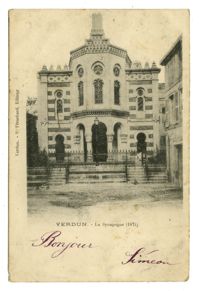 Verdun - La Synagogue (1875)