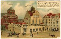 München, Synagoge, Künstlerhaus, Grand Hotel Leinfelder