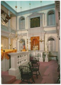 Interior of Touro Synagogue - 1763