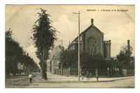 Sedan - L'Avenue et la Synagogue