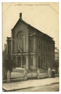 Sedan - La Synagogue, Avenue Philippoteaux